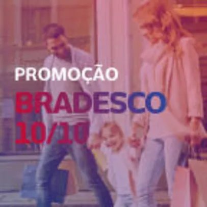 Promoção Visa Bradesco 10/10 (Cashback)