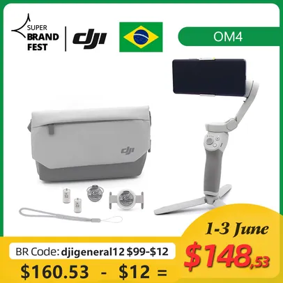 Estabilizador DJI OSMO Mobile 4 | R$814