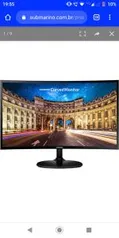 [ame 512] monitor Samsung fhd 24" curvo ( Lc24f390)