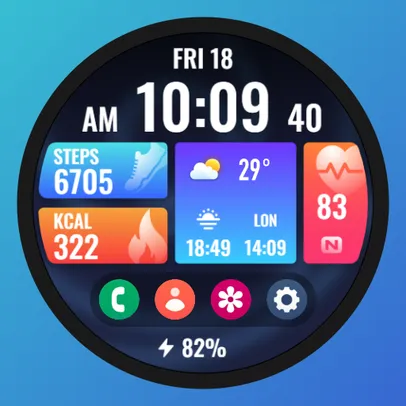 PRIME Home OS Watch Face – Apps no Google Play