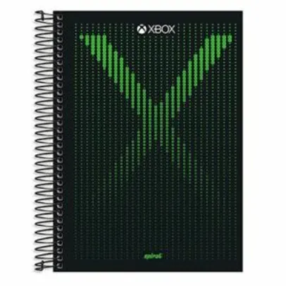 Caderno Xbox 300 folhas 15 materias