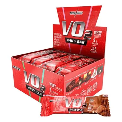 [REC] Integralmedica - Vo2 Protein Whey Bar Chocolate - 12un