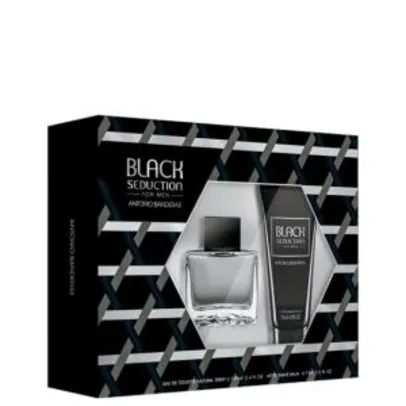 Conjunto Perfume Seduction in Black - Antonio Banderas - Masculino - Eau de Toilette 100ml | R$ 99