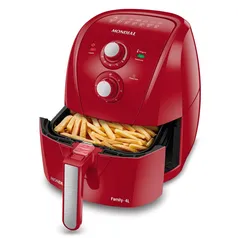 Fritadeira Air Fryer 4L Mondial AFN40FR Vermelha 127V