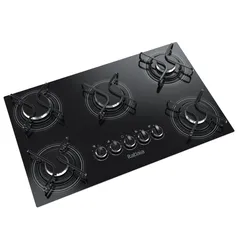 Cooktop 5 Bocas Itatiaia 3700000018 à Gás - Elétrico Acendimento Automático