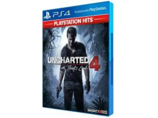 Saindo por R$ 31: Jogo Uncharted 4: A Thief's End - PS4 | Pelando
