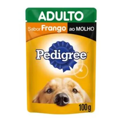 Ração Úmida para Cachorro Adulto Pedigree Sabor Frango | R$ 1,31