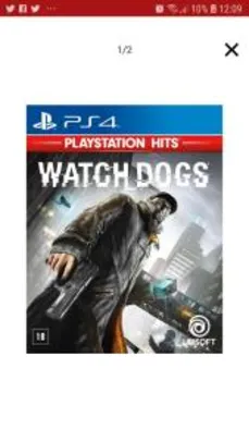 Saindo por R$ 40: Watch Dogs PS4 | R$40 | Pelando