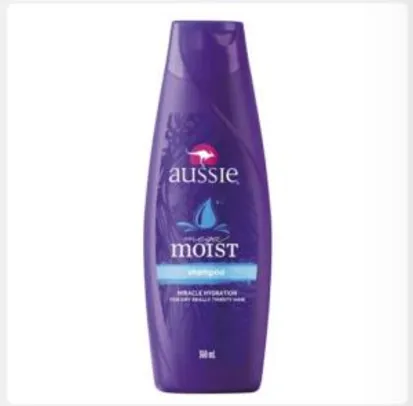 Shampoo Aussie Moist 360ml - 03 Unidades | R$ 54