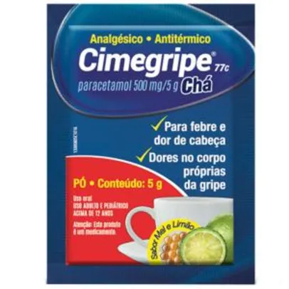 Cimegripe 77c envelope 5g R$1,06 (Ultrafarma)