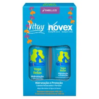 [Primeira Compra] Shampoo e Condicionador 300ml Vitay Yoga Relax | R$ 6