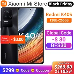 Smartphone Xiaomi Redmi K40s 5g Smartphone Snapdragon 870 Octa Core 12gb+256gb