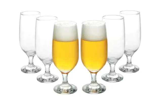 Conjunto 6 taças de vidro para cerveja