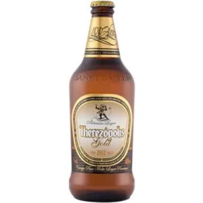 Saindo por R$ 12: Cerveja Brasileira Therezópolis Gold - 600ml ( Frete Grátis SP e RJ) por R$ 12 | Pelando