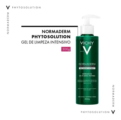 [2 UNIDADES - R$ 54,56 CADA ] Gel De Limpeza Profunda Normaderm Phytosolution 300g Vichy