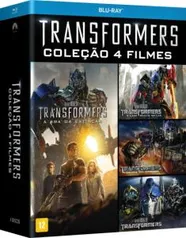 Blu-Ray Transformers - Coleção 4 Filmes - 4 Discos - R$27