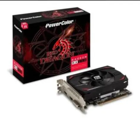 Placa de Vídeo Radeon RX 550 Red Dragon, 2GB GDDR5 | R$499