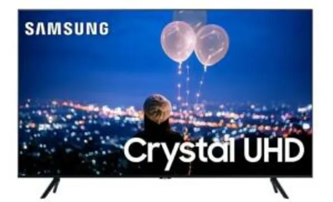 Smart TV Crystal 50 Polegadas Samsung UHD 4K Bluetooth HDR | R$ 1999
