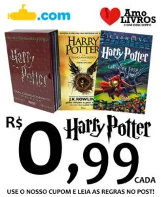 HARRY POTTER por R$0,99!