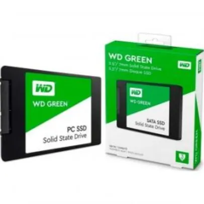 SSD Western Digital 2,5 Pol. 480gb  Wds480g2g0a | R$329
