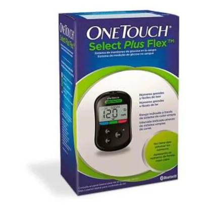 Aparelho de Glicemia OneTouch Select Plus Flex - R$10