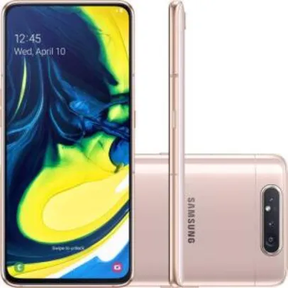 [R$2104 AME + Cartão Americanas] Smartphone Samsung Galaxy A80 128GB 8GB - R$2476