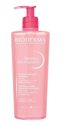 Gel De Limpeza Facial Sensibio Gel Moussant Micelar 500ml Bioderma