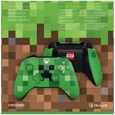 {PRIME} Controle sem Fio Edição Especial Minecraft Creeper - R$222