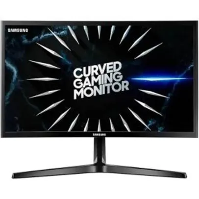 Monitor Gamer Curvo Samsung 24", FHD, 144Hz, HDMI, DP, Freesync | R$ 1.313