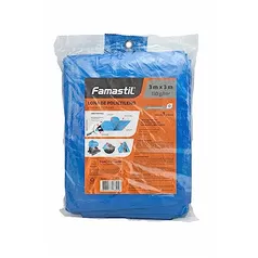 Lona De Polietileno Azul 3X3 Fox/Famasti