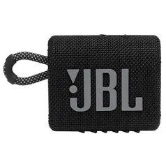 Caixa de som Portátil jbl GO3 blk com Bluetooth Preto - JBLGO3BLK