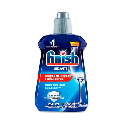 Secante Abrilhantador Para Lava Louças Finish 250ml