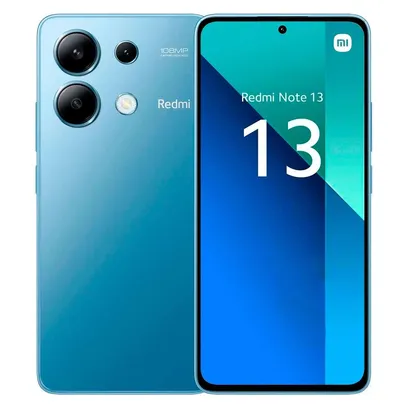 Foto do produto Smartphone Xiaomi Redmi Note 13 4G Global 128GB 6GB Ram Dual Sim Tela