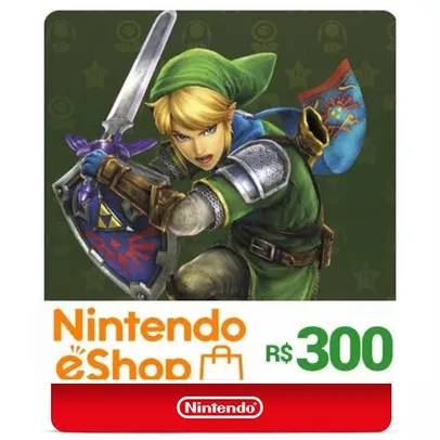 GIFT CARD NINTENDO R$300