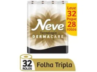 Papel Higiênico Folha Tripla Neve Supreme - 32 Rolos 20m