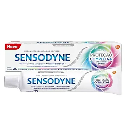 (REC R$ 6,54) Creme dental Proteção completa para Dentes Sensíveis - 90g - Sensodyne