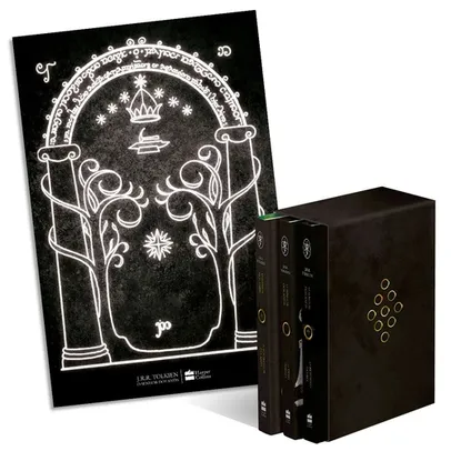 Box - O Senhor Dos Anéis (3 Volumes) + Pôster - 1ª Ed. | R$90