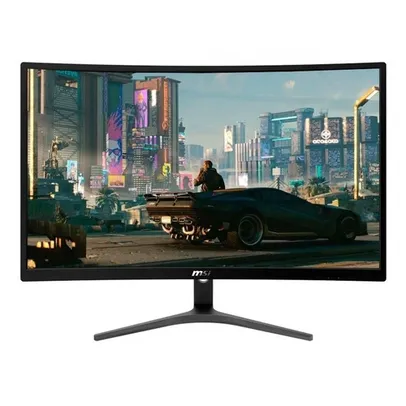 Monitor Gamer MSI Optix G241VC 24" Curvo 75Hz 1ms FHD VGA/HDMI Preto, Optix G241VC