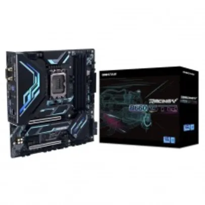 Placa Mãe Biostar B660GTQ, Chipset B660, Intel LGA 1700, mATX, DDR4