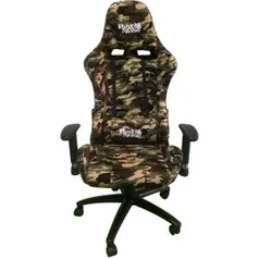 Cadeira Gamer Battle Red Nose Camuflada - Dazz | R$800