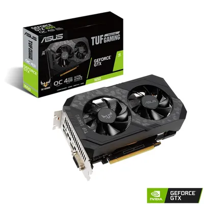 Placa de video pci-e 4GB 128BITS gtx 1650 DDR6 asus tuf / TUF-GTX1650-O4GD6-P-GAMING