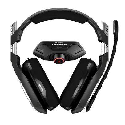 Headset Gamer Astro A40 TR + MixAmp M80 Gen 4 para Xbox One - Preto/Vermelho - 939-001808