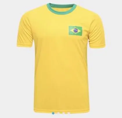 Camisa Brasil Torcedor Masculina