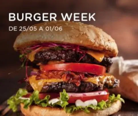 Burger Week + entrega grátis no Glovo