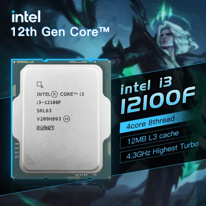 Processador Intel Core i3 12100F