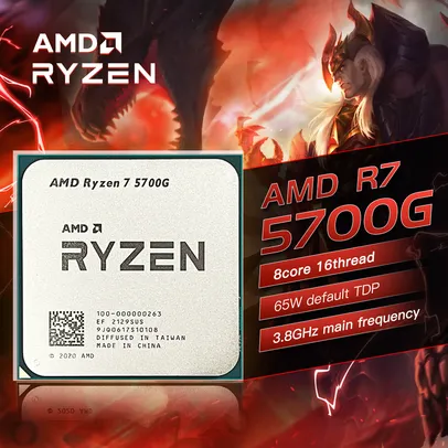 Processador AMD Ryzen 7 5700G Novo