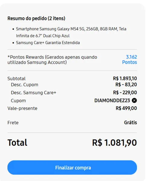 Imagen na descrição da promoção