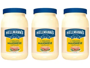 Kit Maionese Hellmanns Tradicional 500g