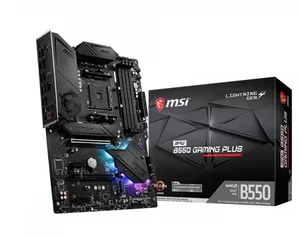 Placa Mãe MSI MPG B550 Gaming Plus, Chipset B550, AMD AM4, ATX, DDR4, 911-7C56-028