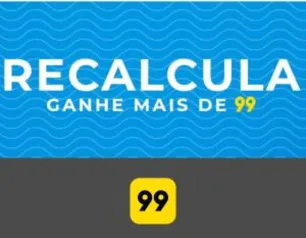 20% OFF - 2 corridas para Usuários 99 POP de ARACAJU/SE